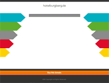 Tablet Screenshot of hotelburgberg.de